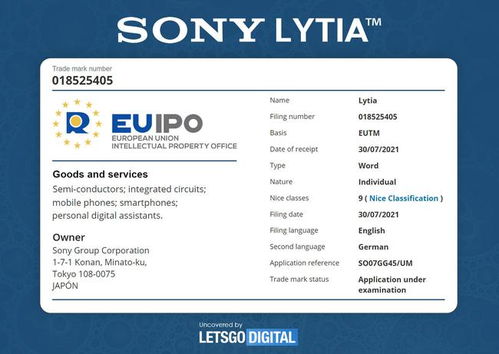 索尼申請LYTIA商標 下一代智能手機相機技術的暗藏玄機